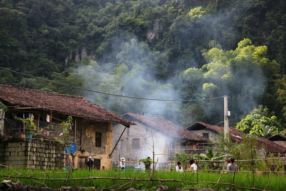 Yến Nhi Bản Giốc Homestay - Nhà sàn đá cổ Cao Bang Ngoại thất bức ảnh