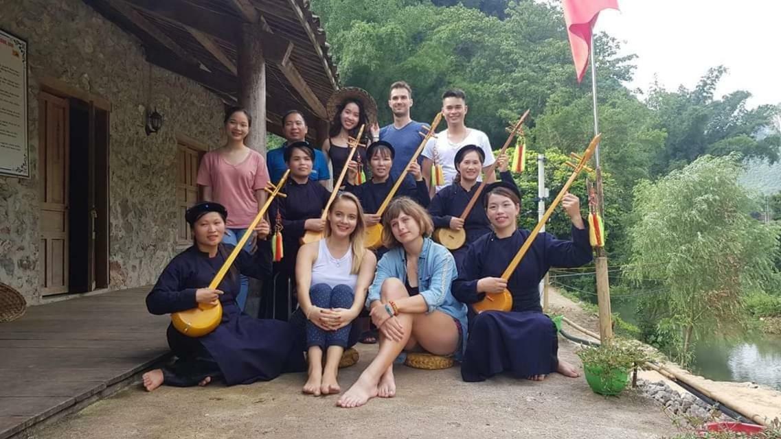 Yến Nhi Bản Giốc Homestay - Nhà sàn đá cổ Cao Bang Ngoại thất bức ảnh