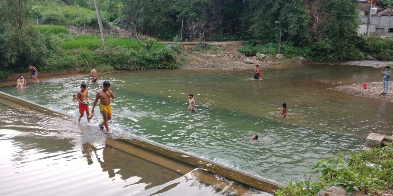Yến Nhi Bản Giốc Homestay - Nhà sàn đá cổ Cao Bang Ngoại thất bức ảnh